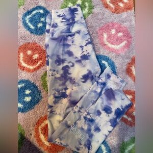 Fleo Tie-Dye cloud Leggings